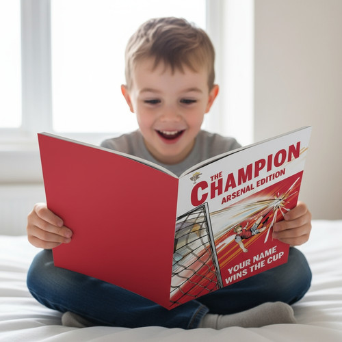 Personalised arsenal book - book,, afc