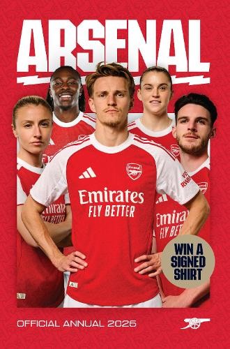 Arsenal official annual - arsenal, fc