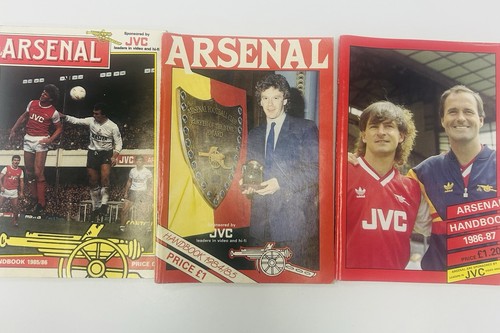 Arsenal handbooks hand - arsenal, 3x