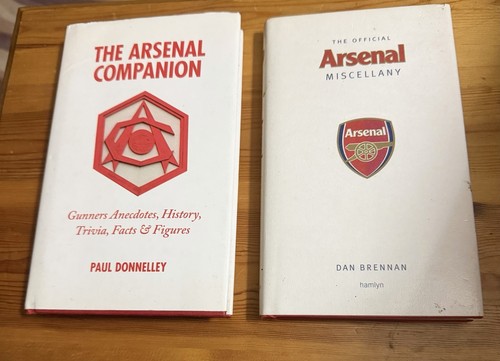 Arsenal football books - 2,