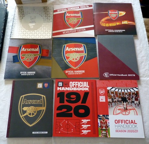 Arsenal 8 handbooks - -, &